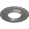 Ekena Millwork Lisbon Ceiling Medallion (Fits Canopies up to 7"), Hand-Painted Silver, 15 3/8"OD x 7"ID x 1"P CM15LISLS - alternate 2